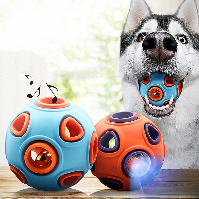 Luminous Sounding Dog Toy Ball: Engaging and Entertaining Playtime for Your Pup